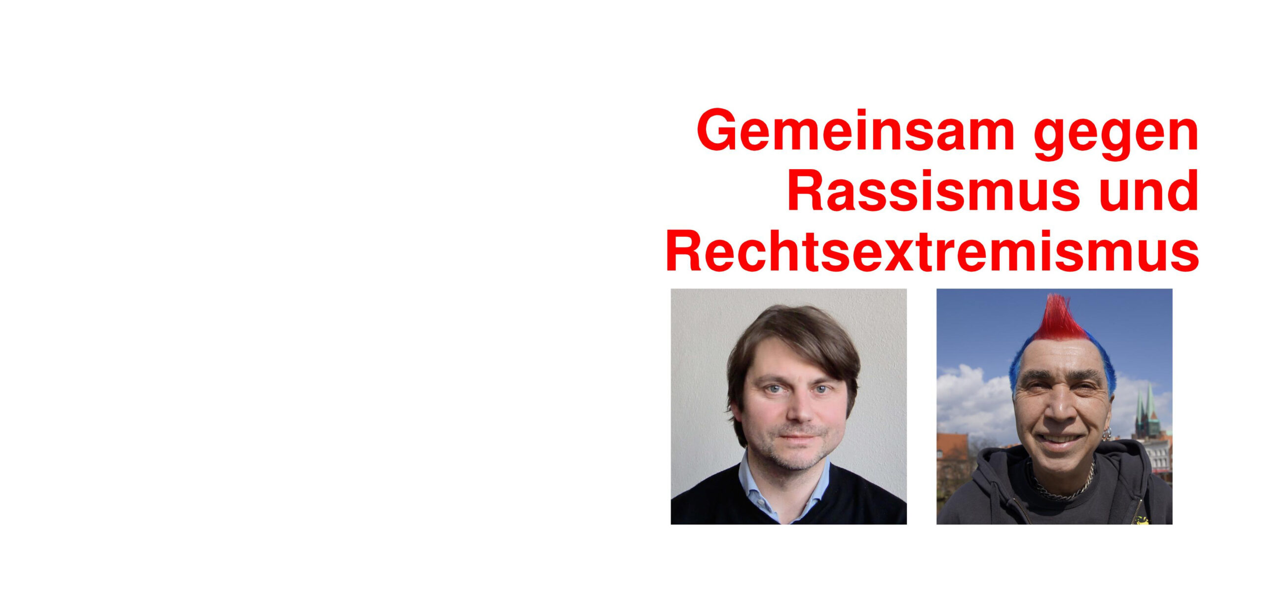 Gemeinsam gegen Rassismus und Rechtsextremismus! Veranstaltung 23.3., 18:30 Uhr Rathaus