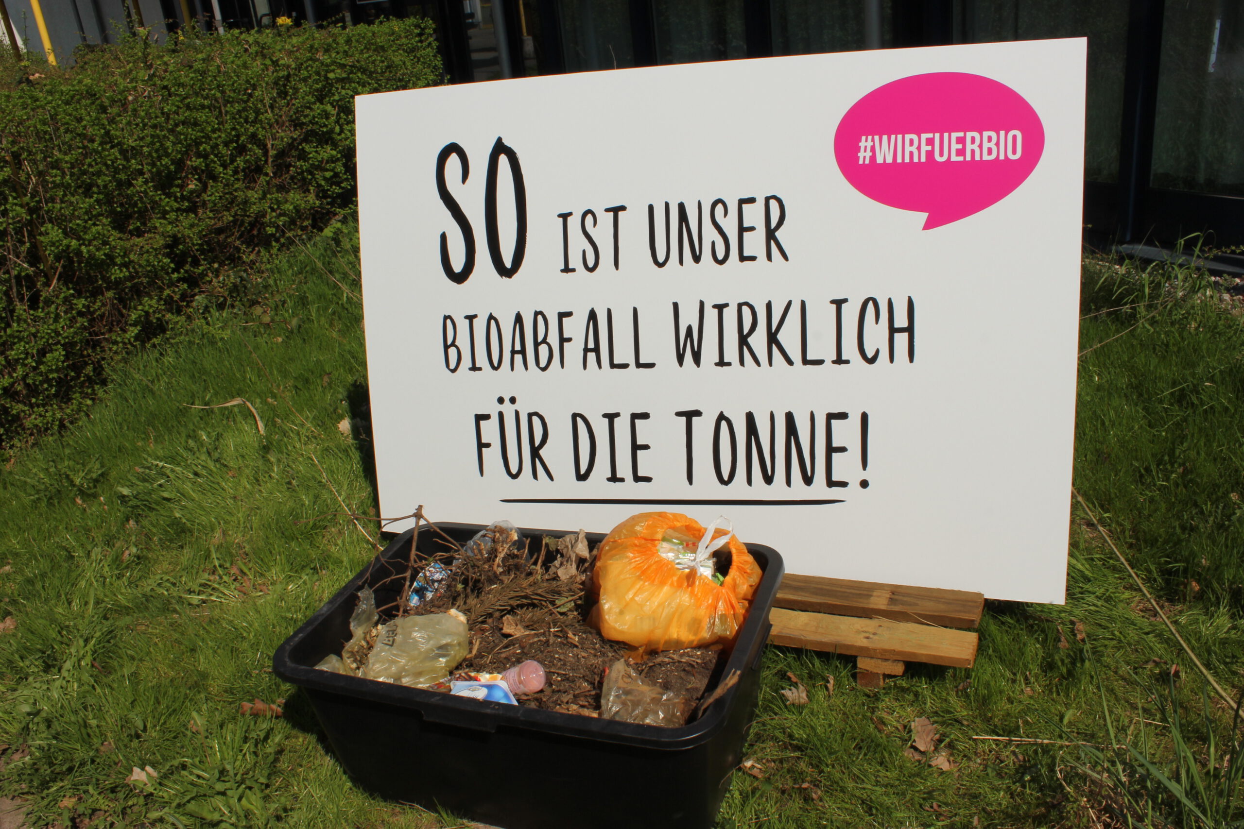 GAL beim Auftakt für #wirfuerbio – Gemeinsam gegen Plastik in der Biotonne