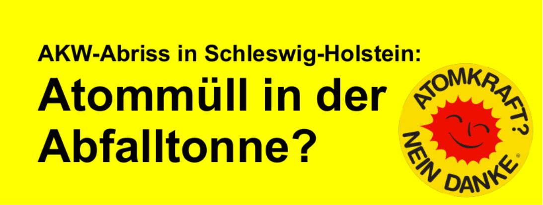 „Atommüll in der Abfalltonne?“
