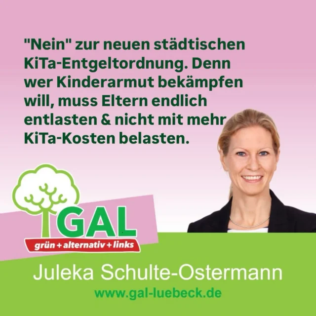 📢 GAL und Linke kritisieren erneut drastische Mehrbelastung für KiTa-Eltern 👨‍👩‍👧‍👦💸

Im März machte  CDU, Grüne, SPD & FDP in der Bürgerschaft den Weg frei für niedrigere Kitagebühren –  beschlossen aber gleichzeitig den ❌ Wegfall des Verpflegungskostenzuschusses.

Linke & GAL lehnte den Beschluss damals ab, weil dieser im Ergebnis von Beitrags- & Verpflegungskosten zu erheblichen Mehrbelastungen von vielen Eltern führt. Denn: Während die Kita-Gebühren zwar – je nach Betreuungszeitrahmen – um 13 € bis zu 34,90 € sinken 📉, werden die Verpflegungskosten in den städtischen Kitas mehr als verdoppelt 📈 – und sollen ab August von 52,25 € auf 116 € steigen 🍽️.

🗣️ „Wir haben bereits im März davor gewarnt, dass die von der Bürgerschaftsmehrheit beschlossene Entgeltsatzung unterm Strich für viele Familien zu finanzieller Mehrbelastung führt“, so Juleka Schulte-Ostermann (GAL), kinder- und jugendpolitische Sprecherin der Fraktion. 

👉 „Für Familien mit mehreren Kindern in Betreuungseinrichtungen entstehen zum Teil jährliche Mehrkosten von mehreren hundert Euro. Ein Vater hat zum Beispiel für seine Familie eine Mehrbelastung von rund 900 € ausgerechnet."

📊 „Die Kosten für Verpflegung in der Kitabetreuung werden für Eltern weiter steigen“, prognostiziert Andreas Müller, Fraktionsvorsitzender Linke & GAL. „Denn steigende Lebensmittelpreise und Löhne werden von den Einrichtungen auf die Eltern umgelegt.“

🚫 „Wir werden erneut gegen die Entgelterhöhung stimmen“, so Juleka Schulte-Ostermann. „Es ist unerträglich, dass Politik auf dem Rücken von Eltern und Kindern gemacht wird – und die Verpflegungskosten je nach Trägerschaft und Einrichtung  bis zu 180 € betragen. Dadurch steigt die Ungerechtigkeit weiter an. ⚖️

🧒 „Wenn wir Kinderarmut in Deutschland beseitigen wollen, darf Eltern nicht immer weiter in die Tasche gegriffen werden. Wir hatten bereits vor Jahren eine Deckelung der Verpflegungskosten nach Kieler Modell und Qualitätsstandards beantragt. Perspektivisch brauchen wir gebührenfreie Kitas und kostenloses Essen. Wir müssen Eltern entlasten – denn sie sind die Stütze der Gesellschaft.“ 💚

#kita #familie @elternstimmeev